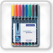 Click to view our colour permanent and non permanent markers 
