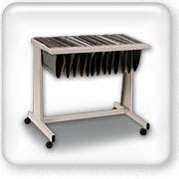 Click to view adjustable mobile filling trolley