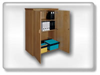 Click to view cabinet with pullout cradle