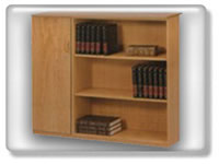 Click to view 3 shelfs open bookcase