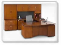 Click to view kronos executive desk sets