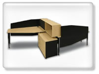 Click to view Design - Oak & Eboney office desks